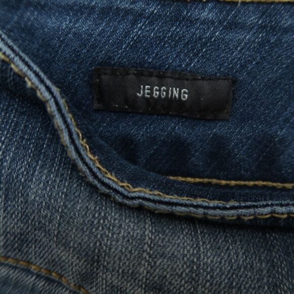 Torrid Jeans Women's Size 14R Blue Mid-Rise Jegging Denim 28.5"Inseam Distressed - Picture 10 of 16